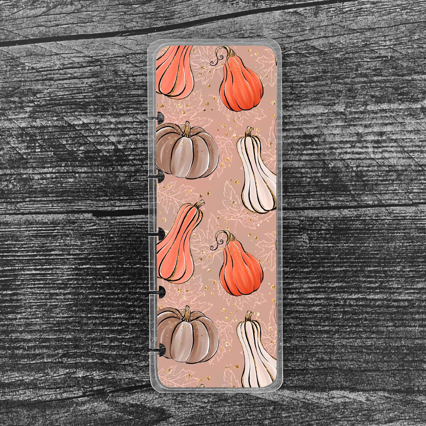 Autumn Pumpkins Discbound Page Finder Bookmark