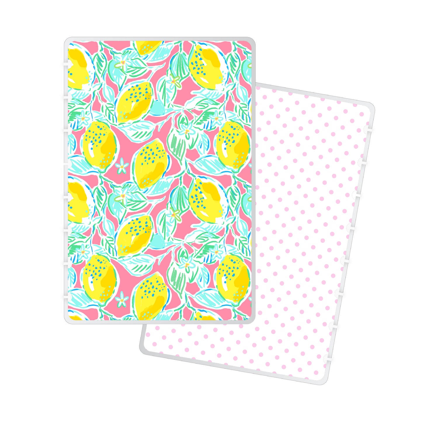 Preppy Lemons Discbound Notebook Kit