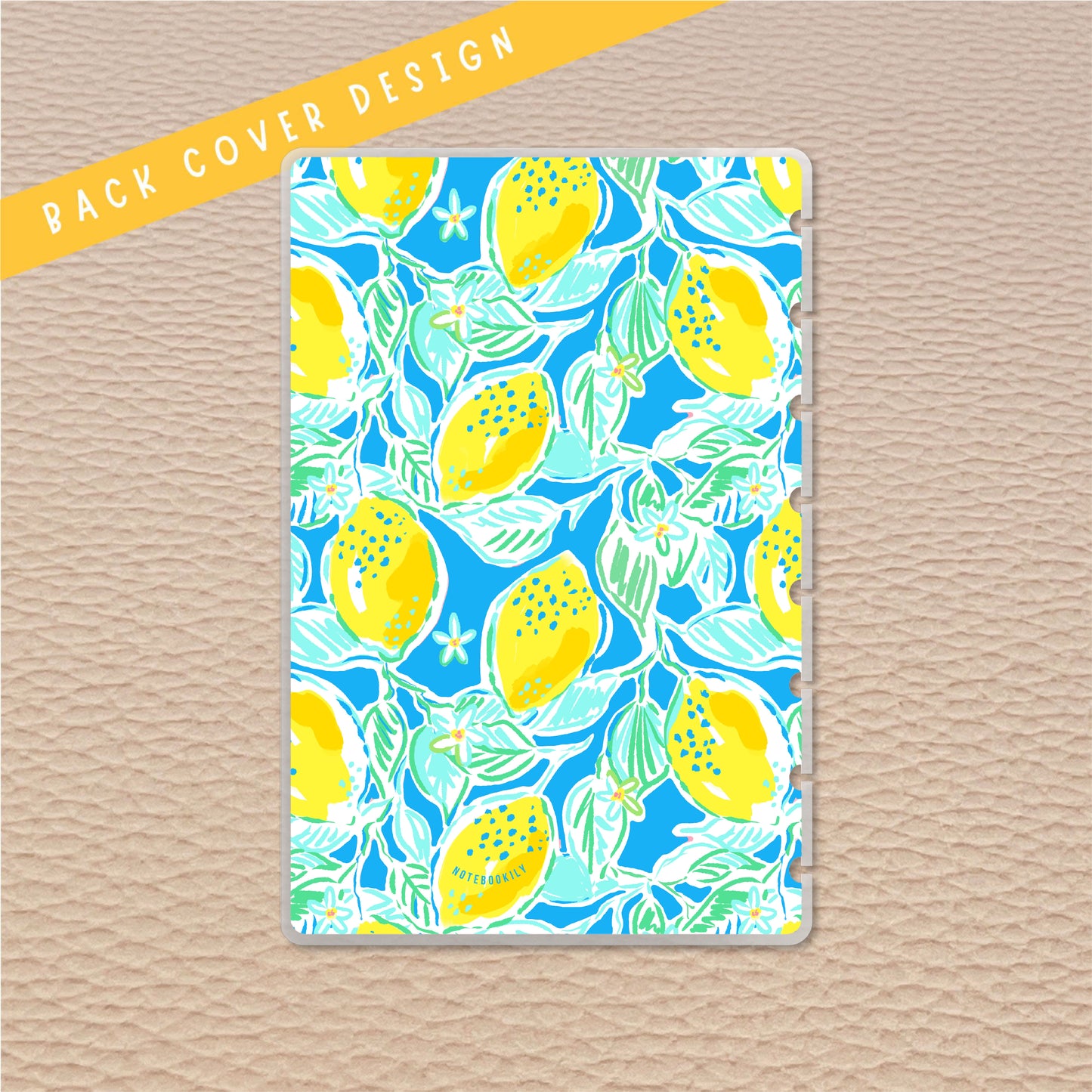 Blue Lemons Junior Discbound Notebook Covers