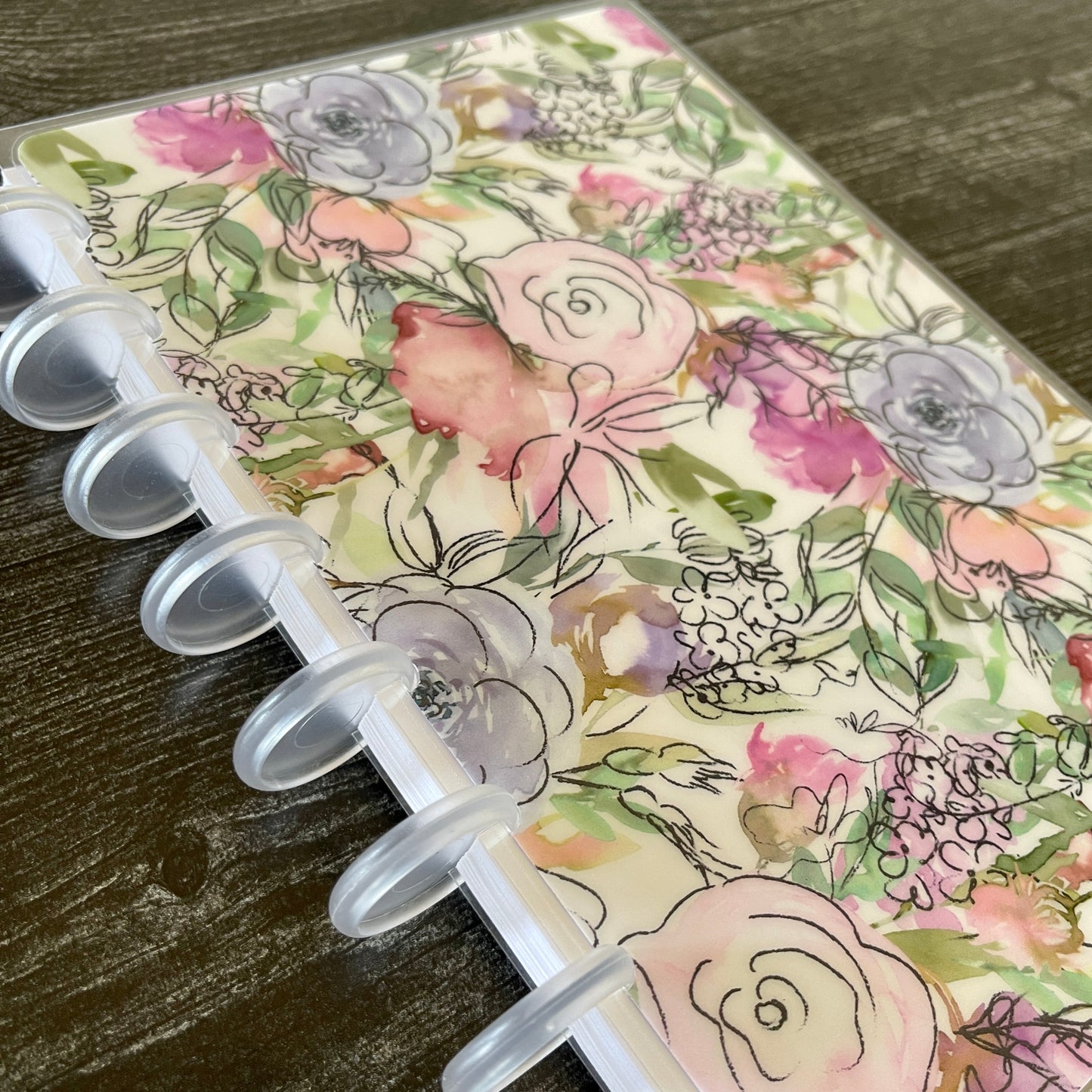 Spring Floral Discbound Notebook Kit