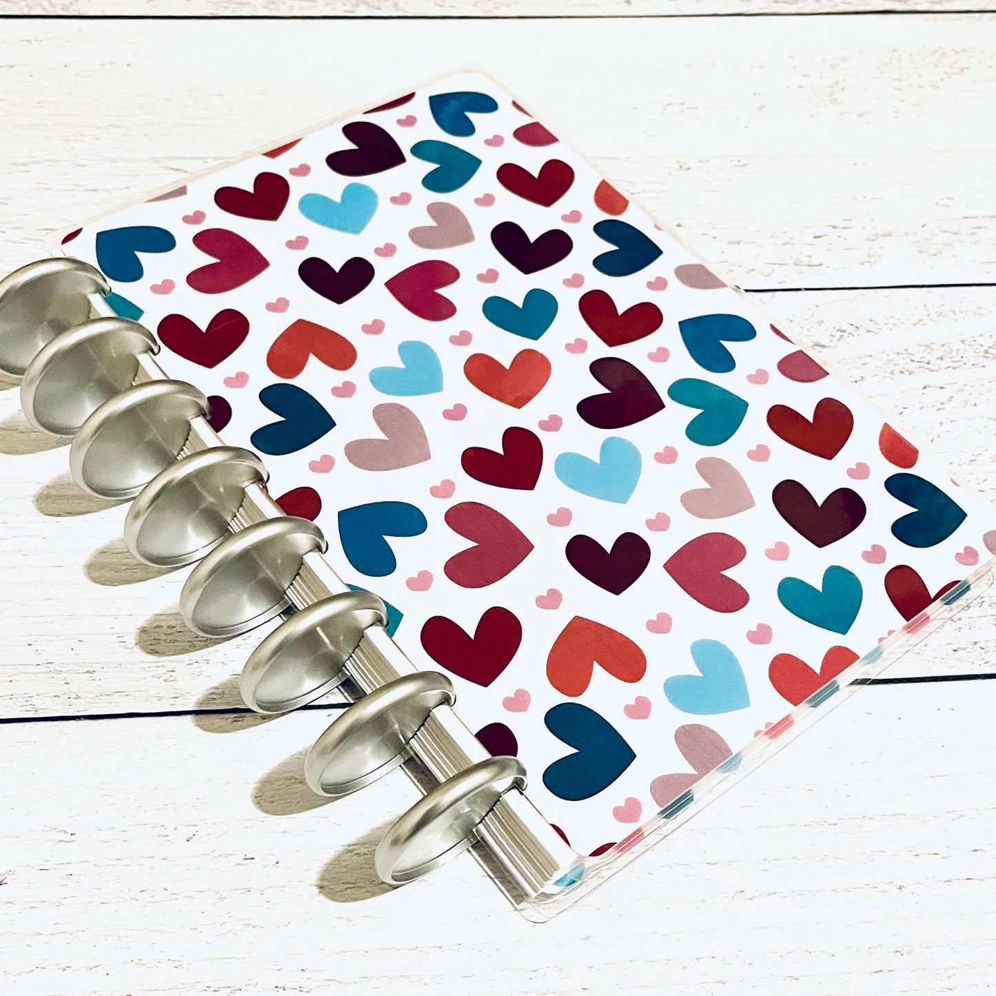 Bold Hearts Junior Discbound Notebook and Planner Covers