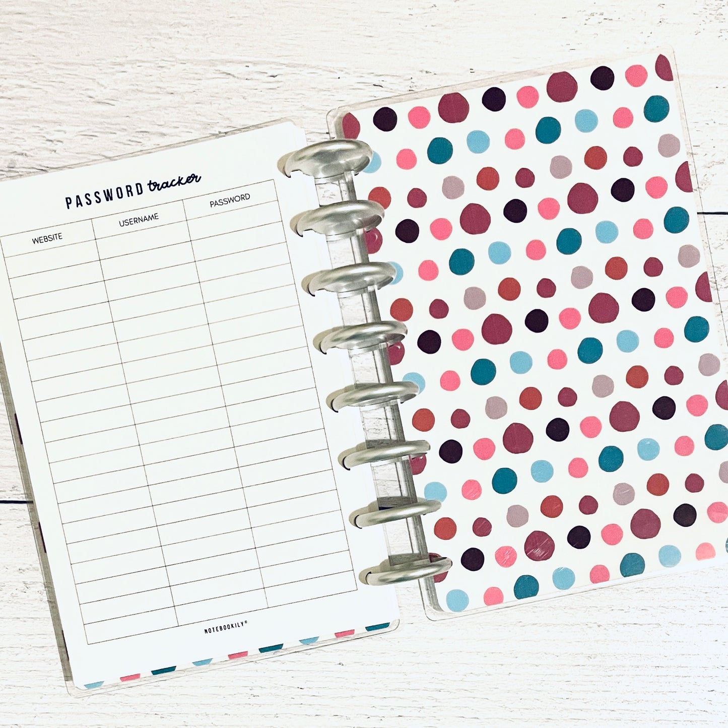 Bold Hearts Junior Discbound Notebook and Planner Covers