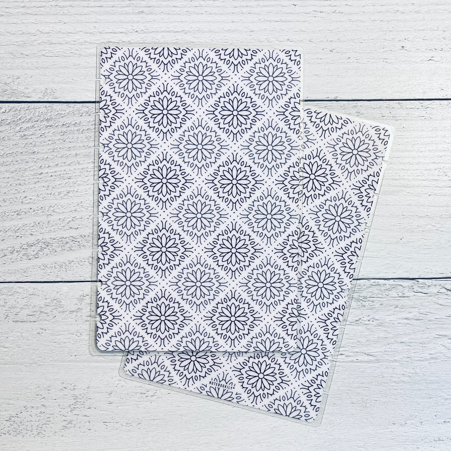 Minimalist Mandala Junior Discbound Notebook or Planner Covers