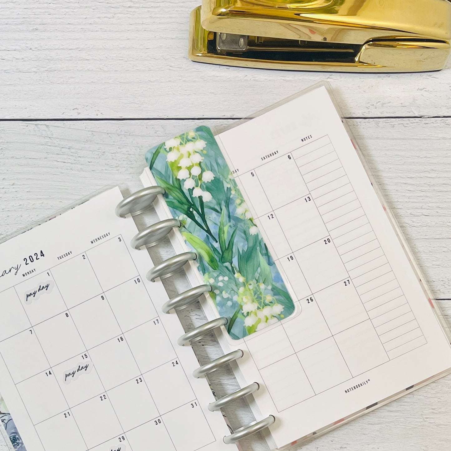 Lily of the Valley Page Finder Bookmark