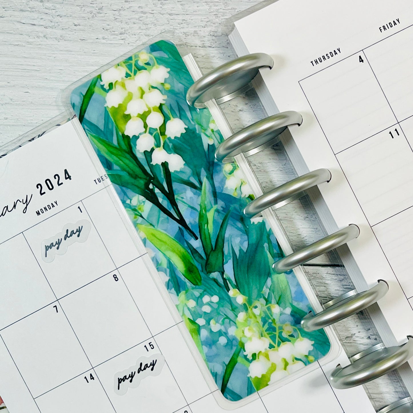 Lily of the Valley Page Finder Bookmark