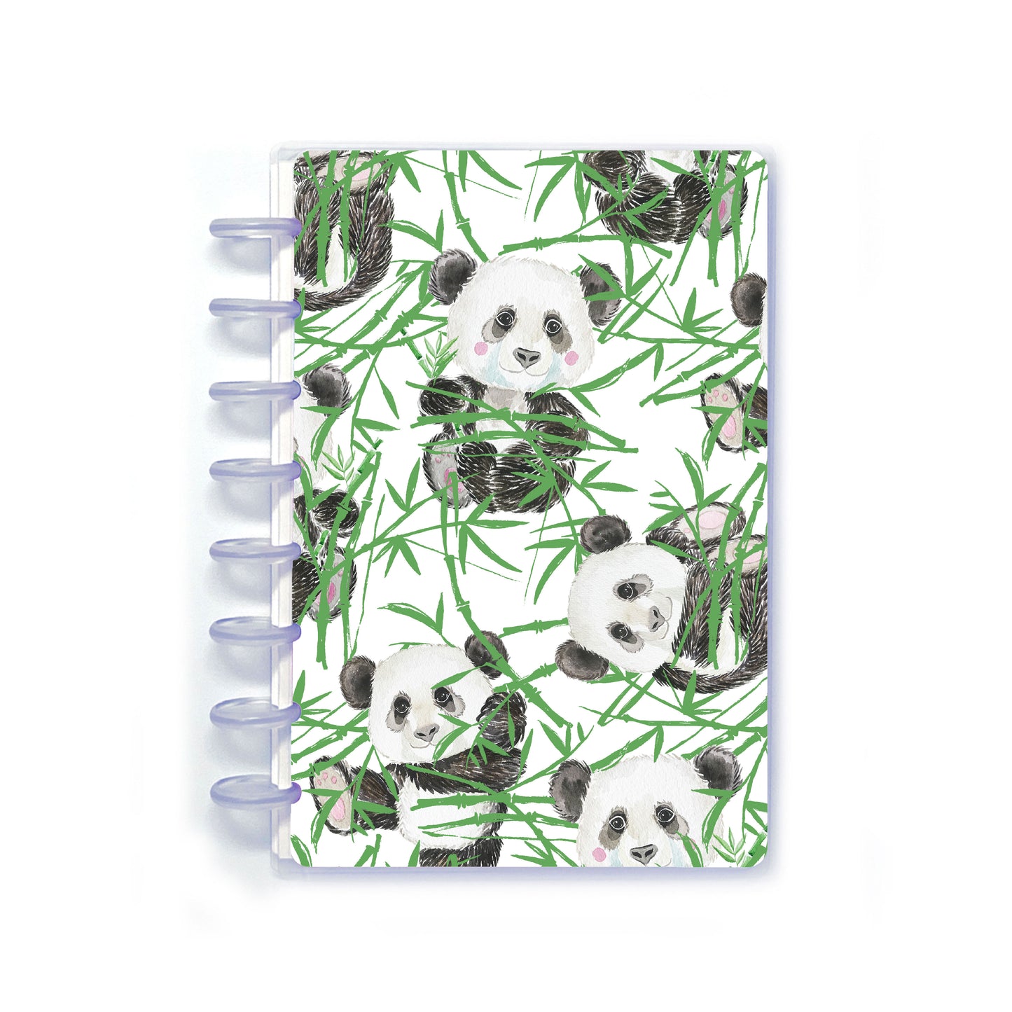 Cute Panda Discbound Notebook Kit