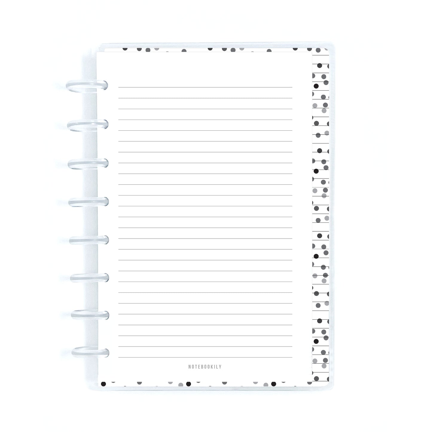 Cute Panda Discbound Notebook Kit