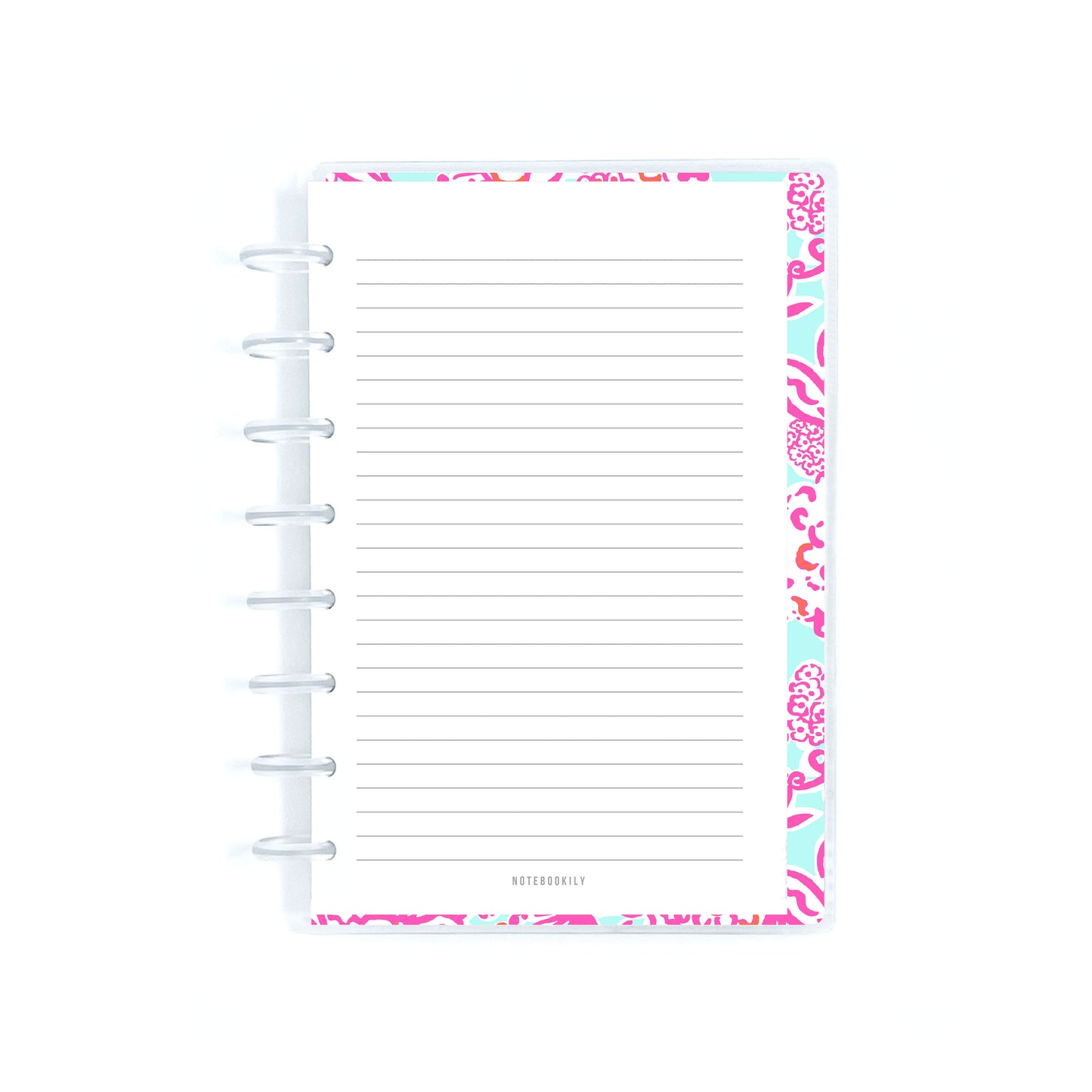 Preppy Seahorse Discbound Notebook Kit