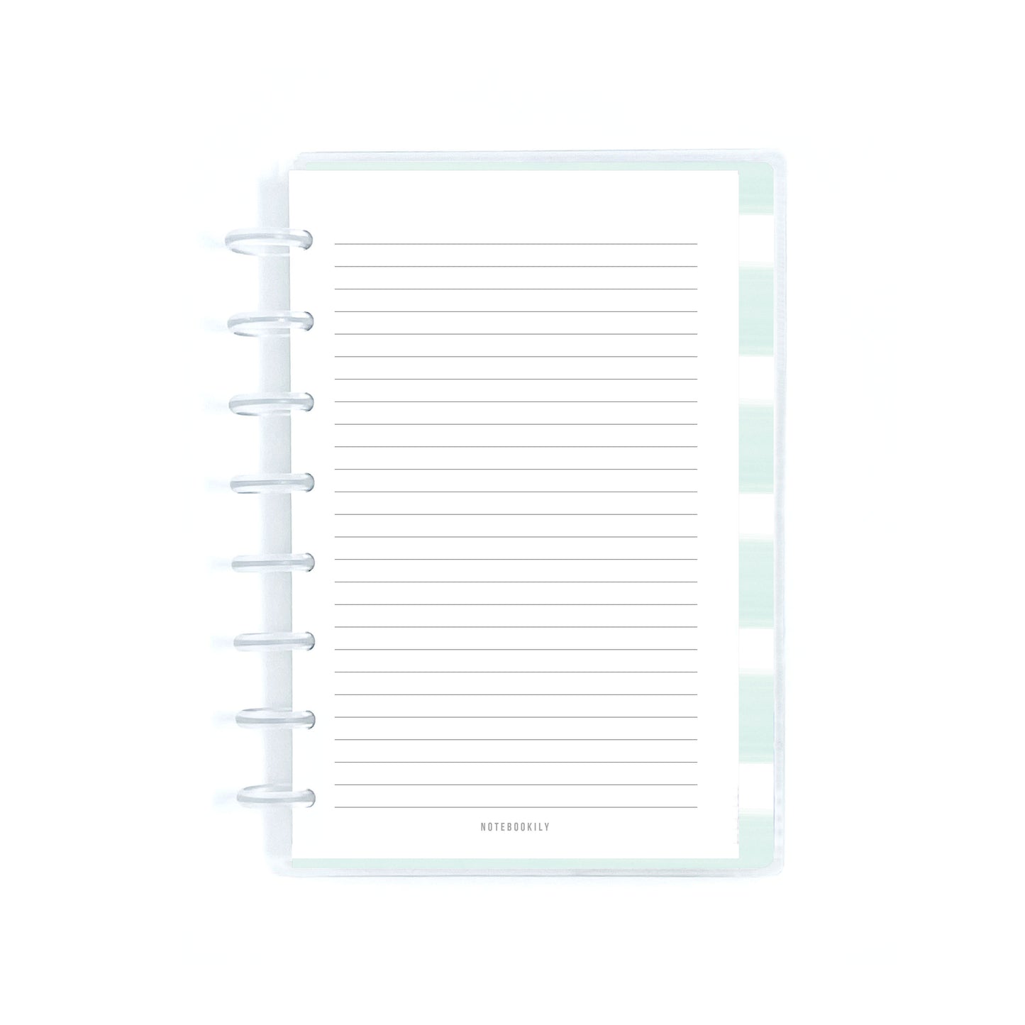 Navy Floral Discbound Notebook Kit