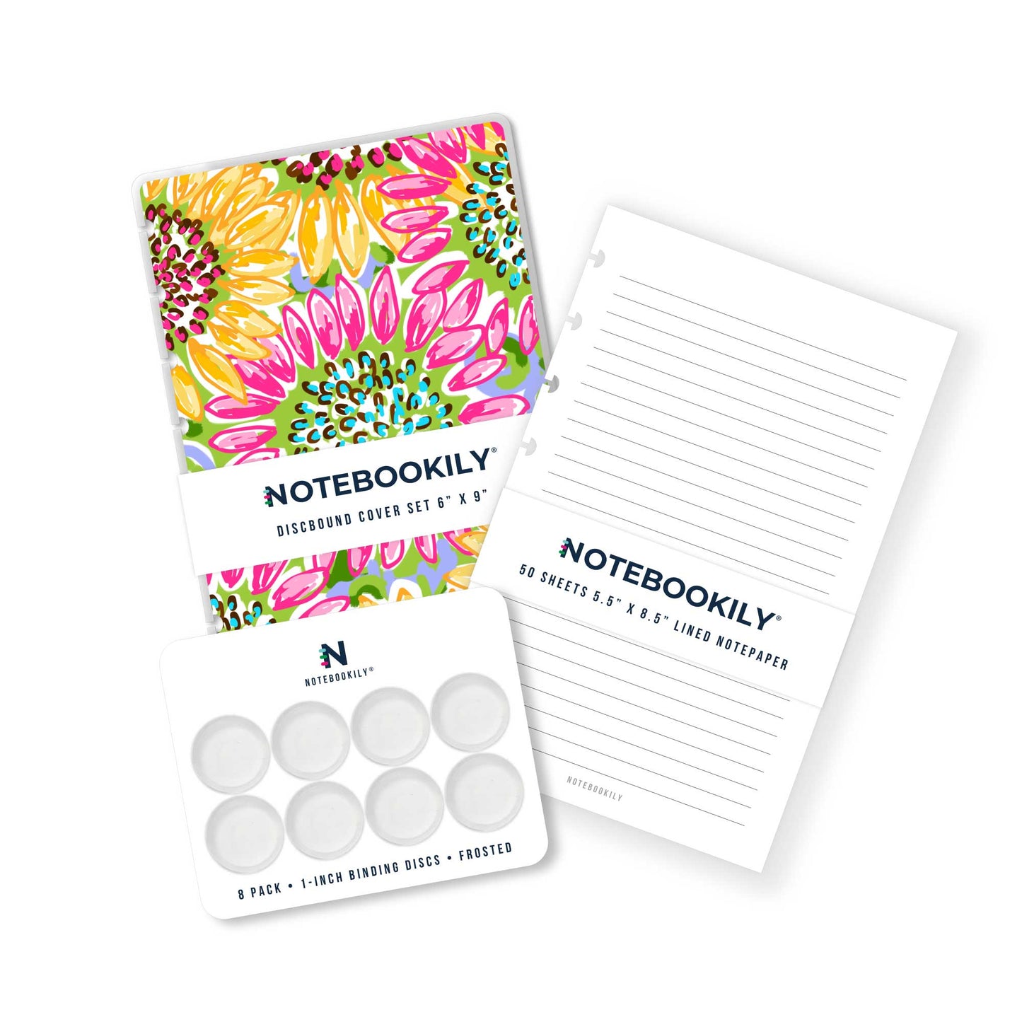 Sunflower Discbound Notebook Kit