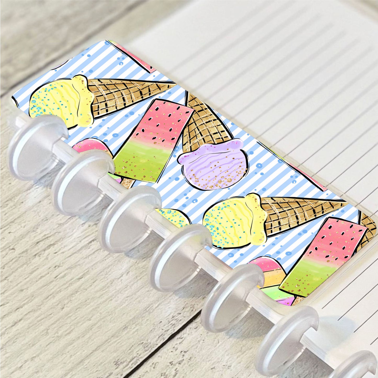 Ice Cream Page Finder Bookmark
