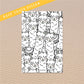 Cute Llama Junior Discbound Notebook Covers