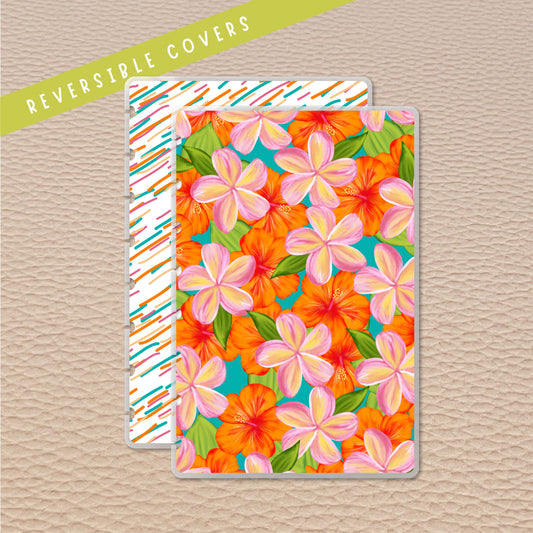 Hawaiian Floral Junior Discbound Notebook Covers