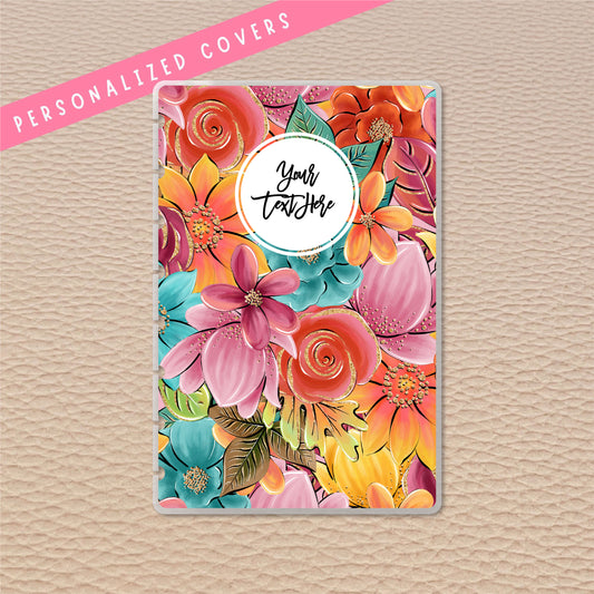 Autumn Floral Junior Discbound Notebook Covers
