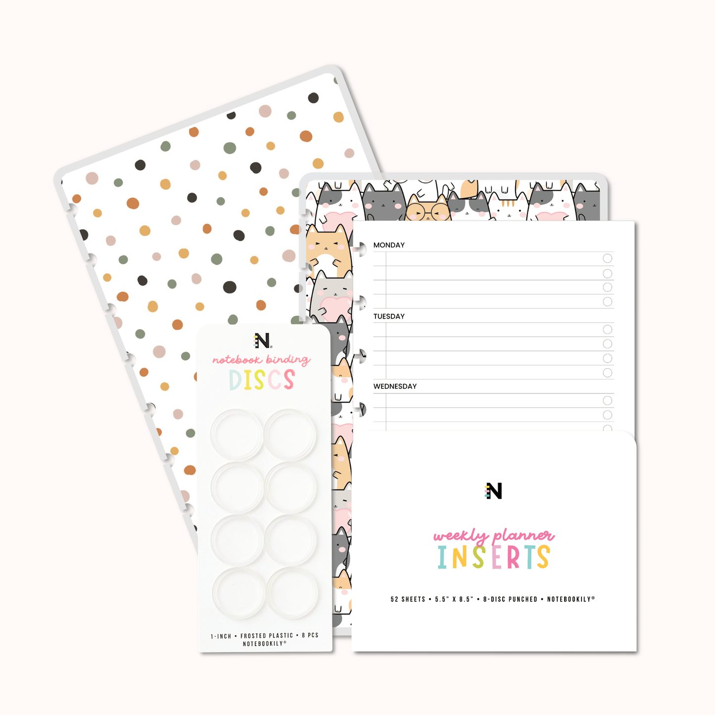 Cozy Calico Cats Junior Discbound