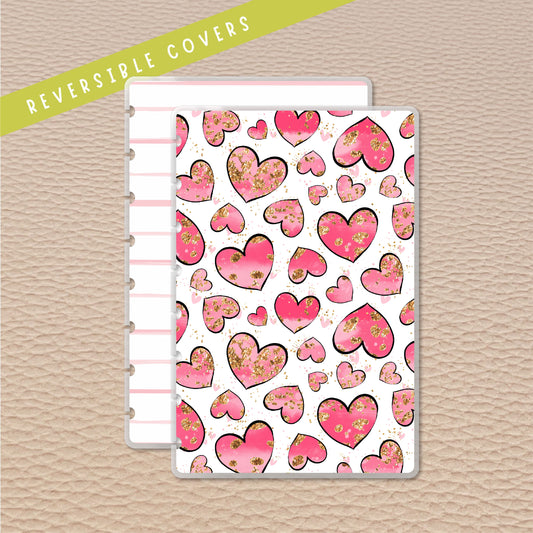 Big Hearts Junior Discbound Notebook Covers