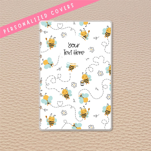 Cute Bees Junior Discbound Notebook Covers