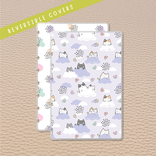 Cloud Cats Junior Discbound Notebook Covers