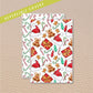 Christmas Candy Canes Discbound Notebook Covers