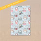 Cute Holiday Cats Junior Discbound Notebook Covers