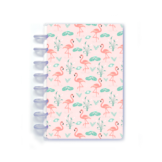 Sweet Flamingo Discbound Notebook Kit