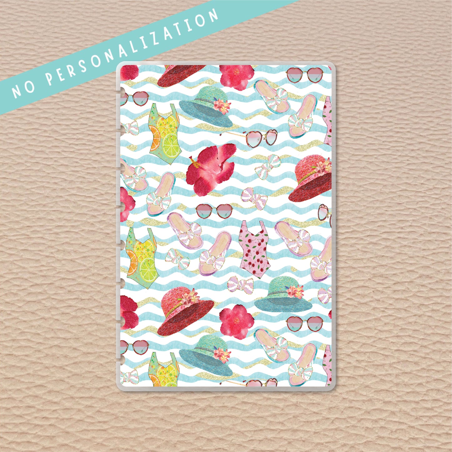 Beach Vacay Junior Discbound Notebook Covers