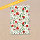 Christmas Poinsettia Junior Discbound Notebook Covers