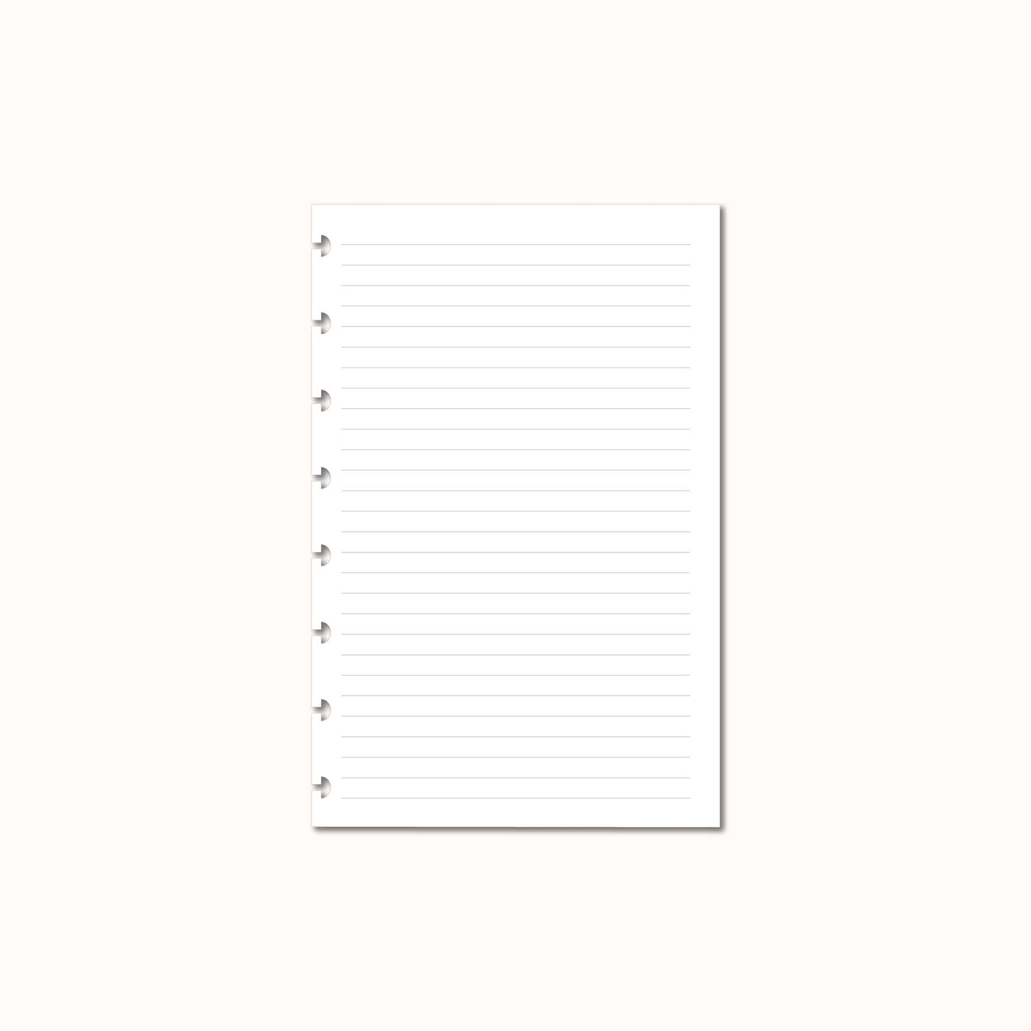 College Ruled Paper Inserts | Discbound