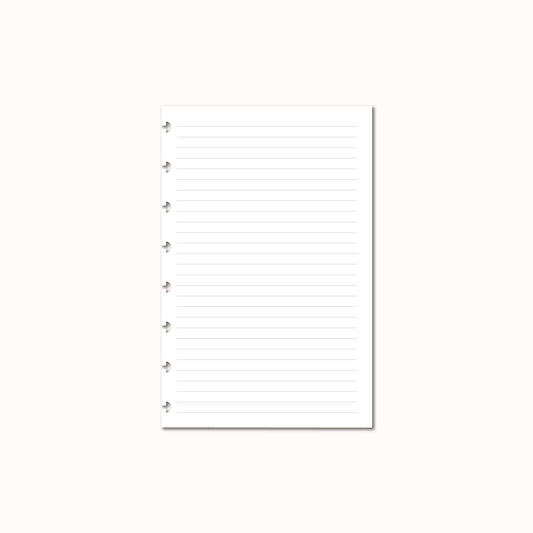 College Ruled Paper Inserts | Discbound