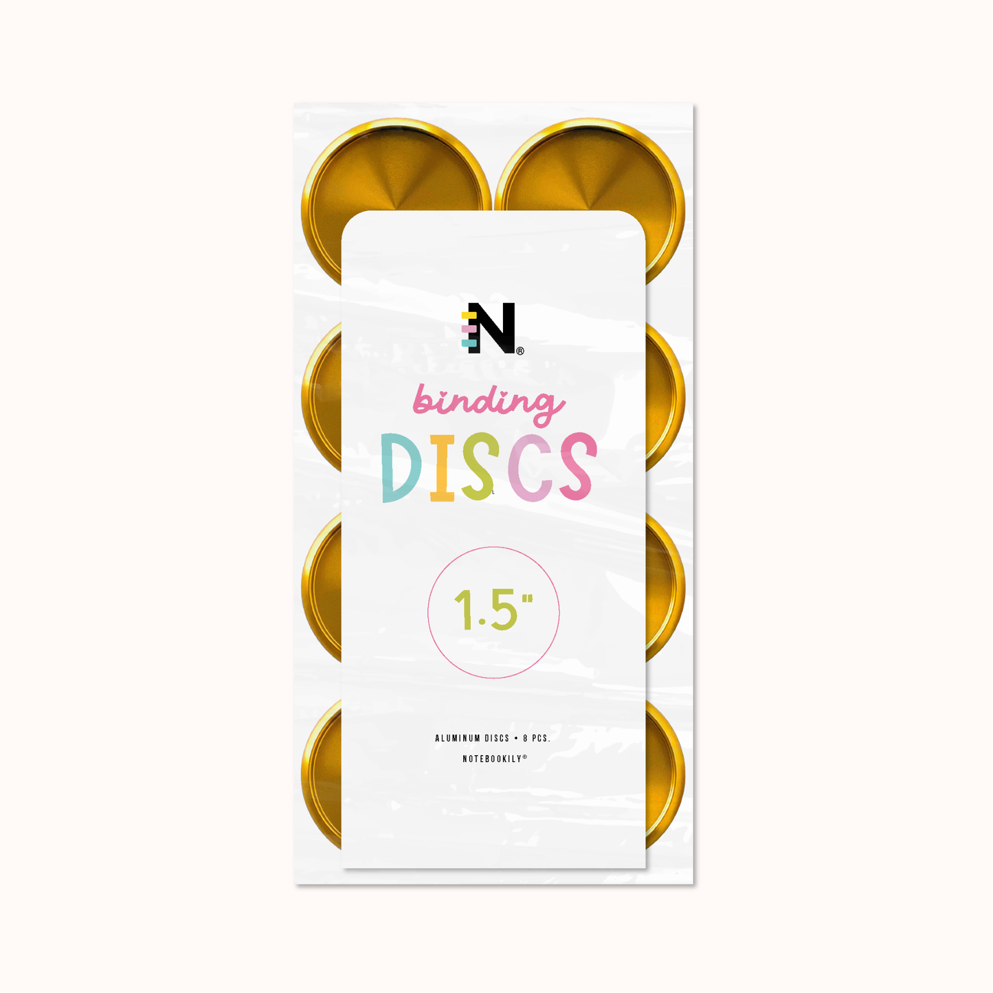 Gold Binding Discs | Aluminum 1.5"