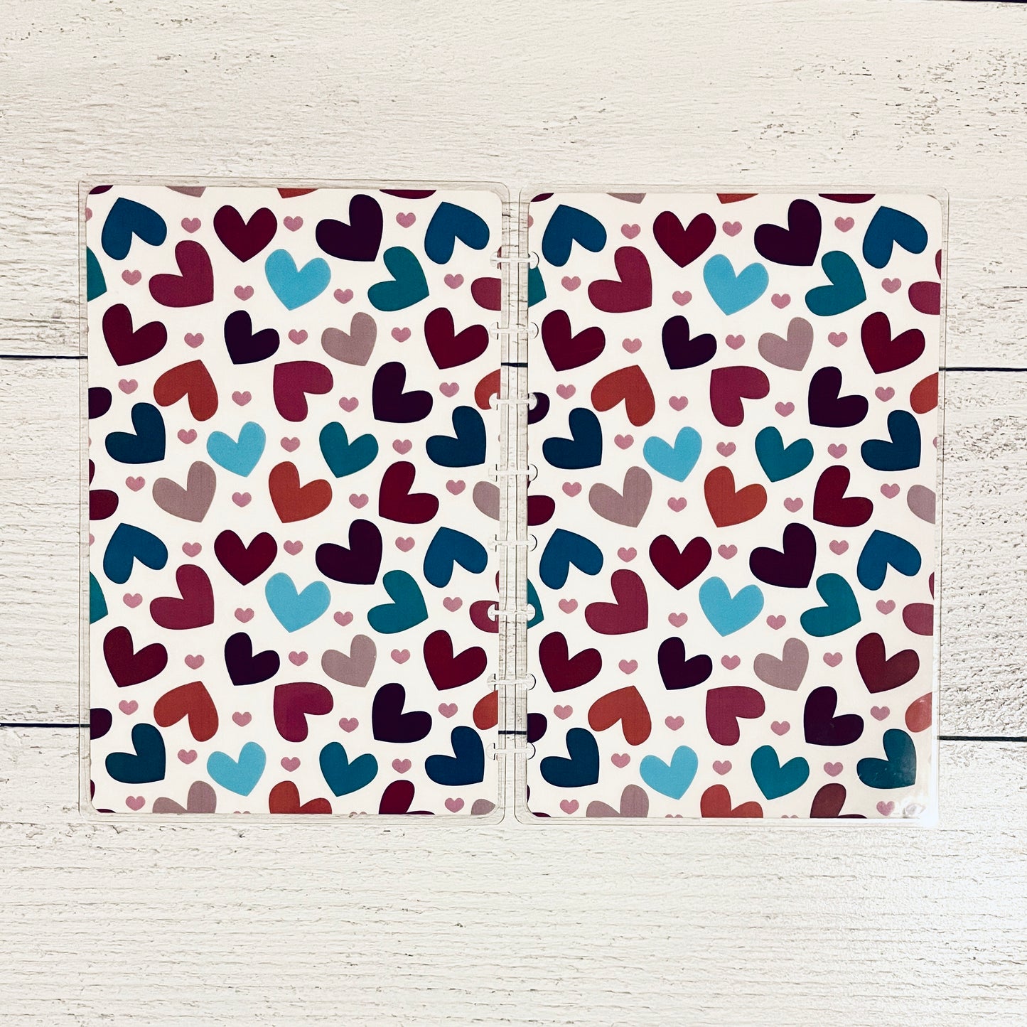 Bold Hearts Junior Discbound Notebook and Planner Covers