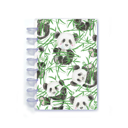 Cute Panda Discbound Notebook Kit