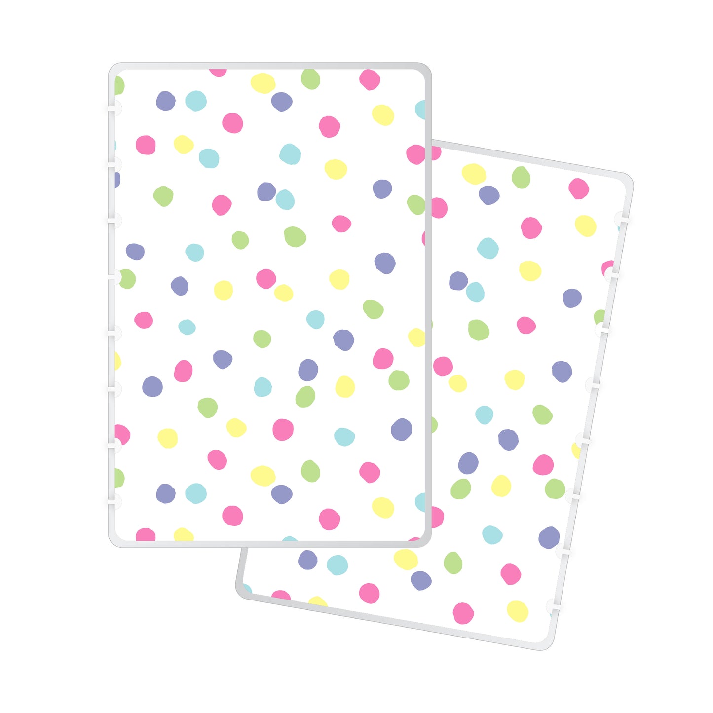 Watercolor Stripes Discbound Notebook Kit