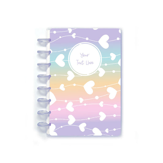 Cute Hearts Discbound Notebook Kit