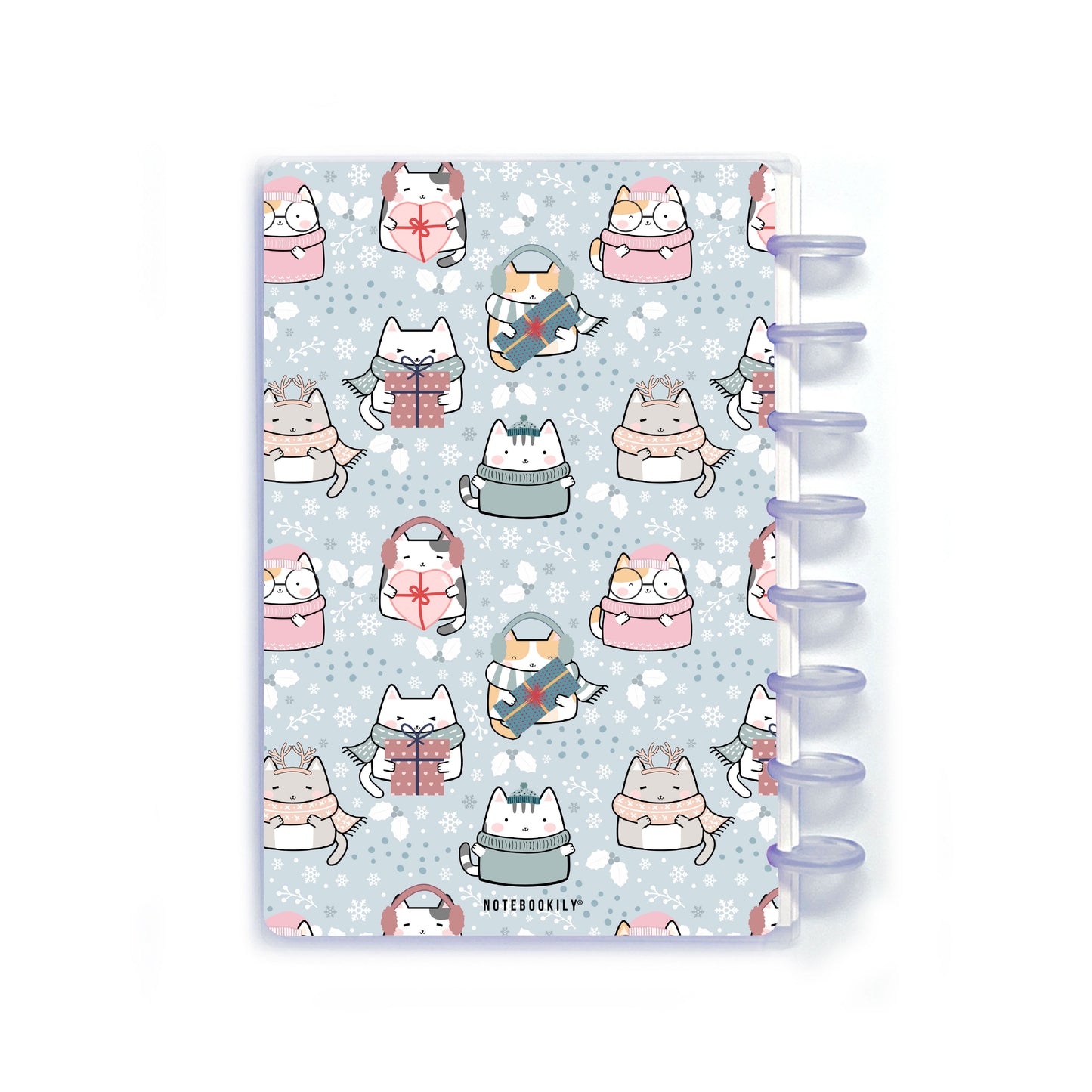 Cute Christmas Cats Discbound Notebook Kit