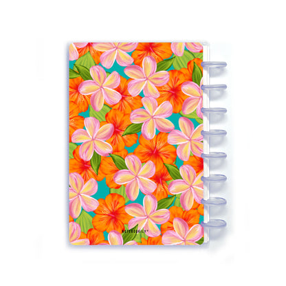 Hawaiian Flowers Discbound Notebook Kit