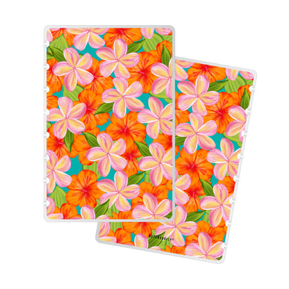 Hawaiian Flowers Discbound Notebook Kit