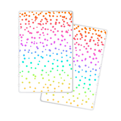 Rainbow Mandala Discbound Notebook Kit