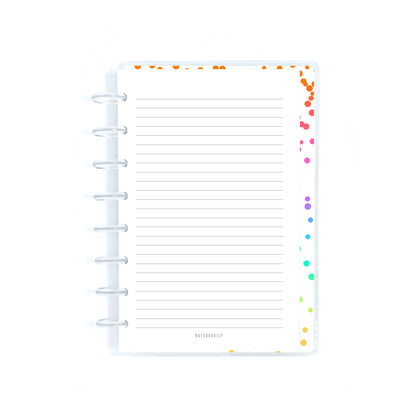 Rainbow Mandala Discbound Notebook Kit