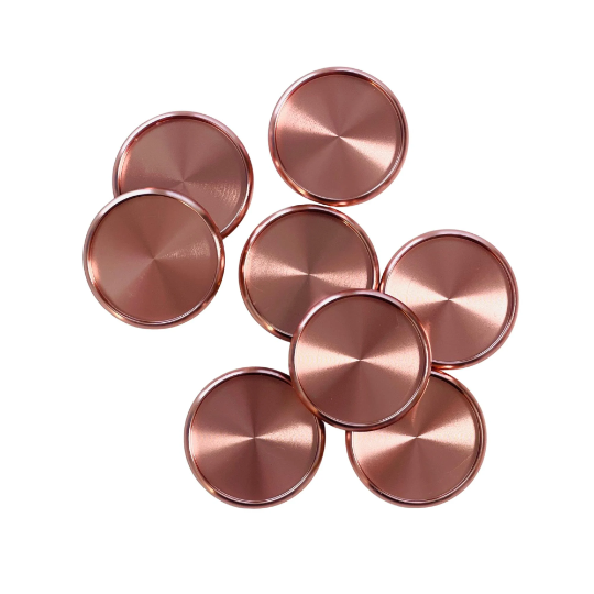 Rose Gold Binding Discs